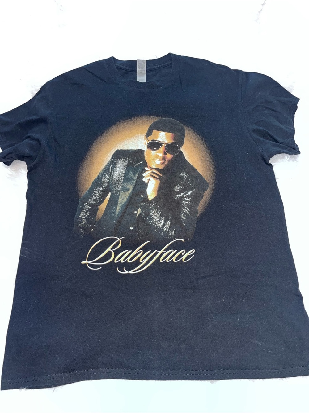 Gildan Black Babyface Graphic Tee